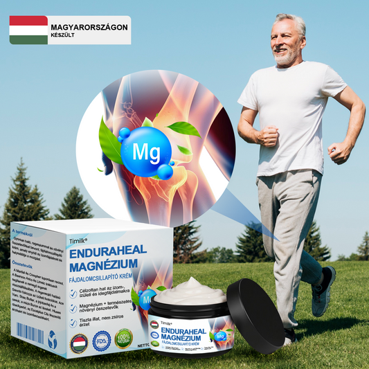✅Timilk® EnduraHeal magnézium fájdalomcsillapító krém (arthritis, neuropathia, reuma, sport sérülések és egyéb panaszok kezelésére)