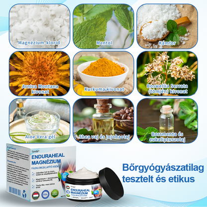 ✨✨Timilk® EnduraHeal magnézium fájdalomcsillapító krém (arthritis, neuropathia, reuma, sport sérülések és egyéb panaszok kezelésére)