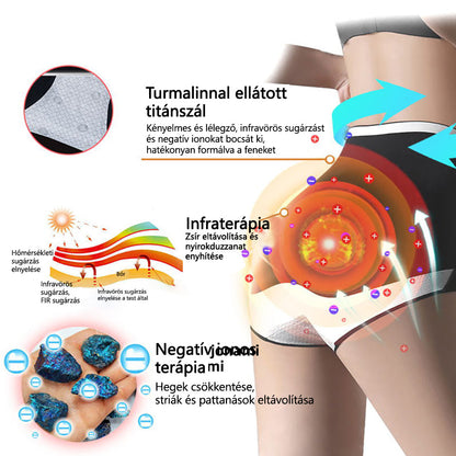🎉 Korlátozott idejű ajánlat - hatalmas kedvezmény! 🔥 Akár 90% KEDVEZMÉNY! Sfrcord™ titánszálas önmelegedő turmalin formáló rövidnadrág✅