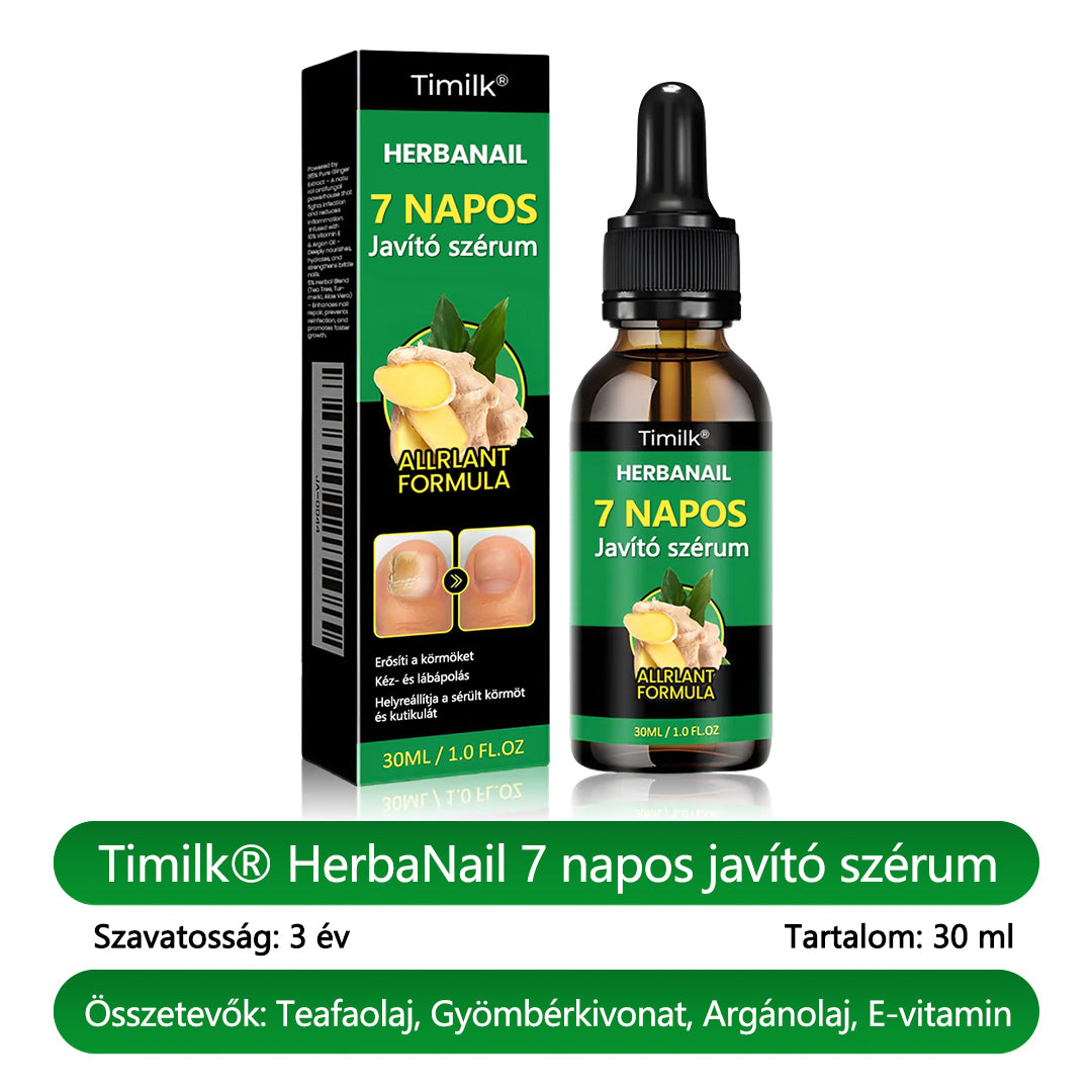 Timilk® HerbaNail 7 napos regeneráló szérum 🔥🔥 FDA tanúsítvánnyal rendelkezik