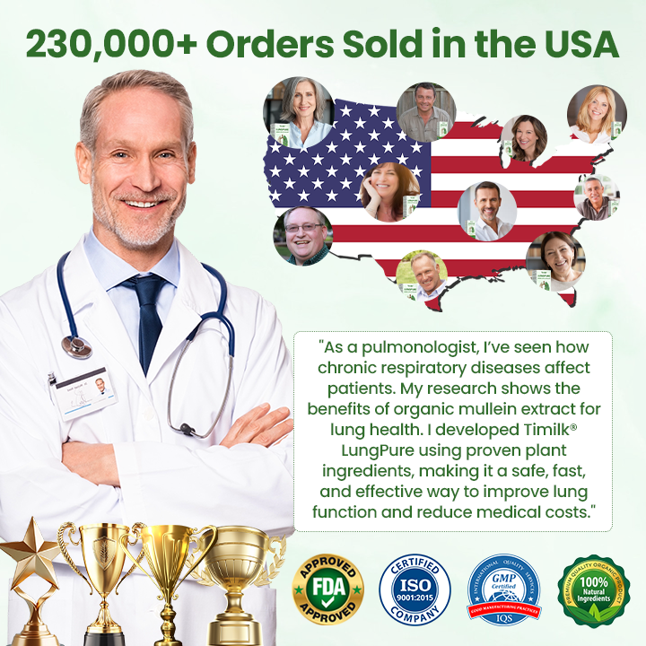 ✅Timilk® LungPure gyógynövényes méregtelenítő inhalátor