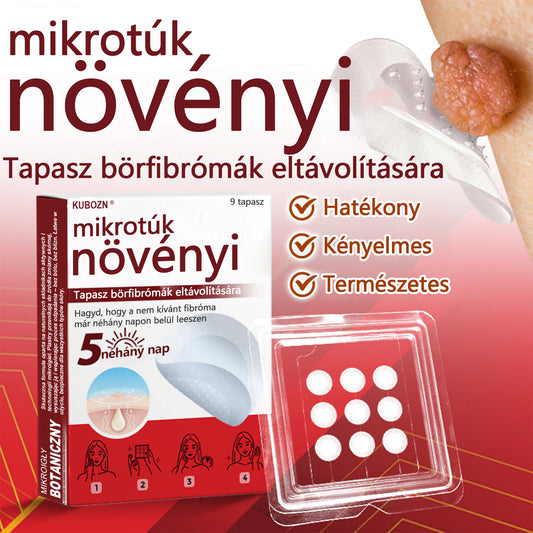 ✅KUBOZN® Mikrotűs Botanikus Bőrkinövés Eltávolító Tapaszok | Magyarországon készült