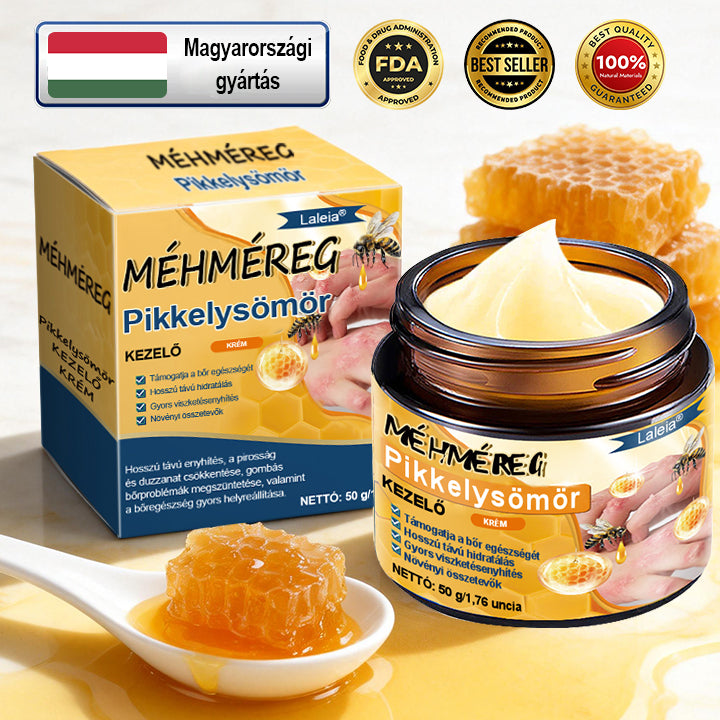 🔥Laleia® BeeVenom pikkelysömör kezelő krém