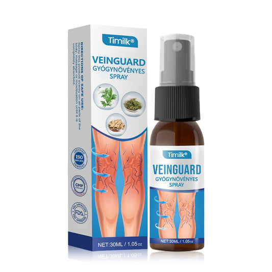 Timilk® VeinGuard Herbal Spray- Klinikailag bizonyítottan 7 nap alatt megszünteti a visszerességet!