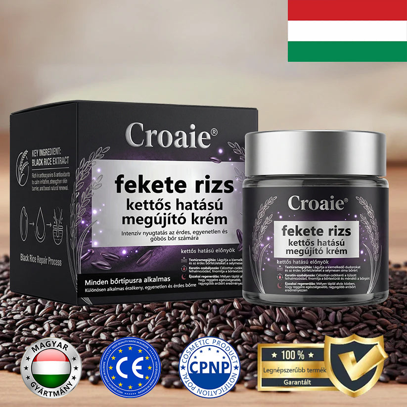🔥🔥🔥🔥Croaie® fekete rizs kettős hatású megújító krém