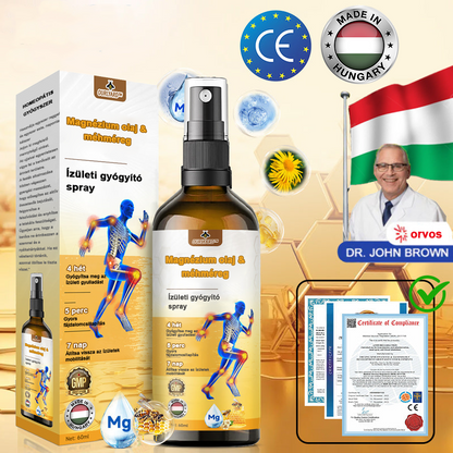 ✅Hivatalos Áruház: Ourlyard™ Magnézium Olaj és Méhméreg ízületjavító spray 👨‍⚕️ A Gyógyszerügyi Hivatal (OGYEI) jóváhagyásával.