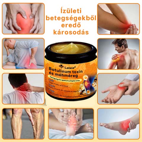 🌿Laleia® Botulinum Toxin és Méhméreg Fájdalomcsillapító Csontgyógyító Krém🐝 (Kifejezetten időseknek & ortopéd szakorvosok ajánlásával)
