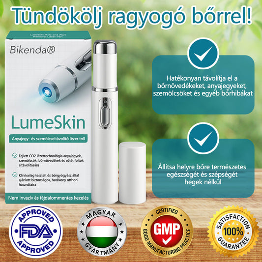 ✅Bikenda® LumeSkin anyajegy és szemölcs eltávolító lézeres toll