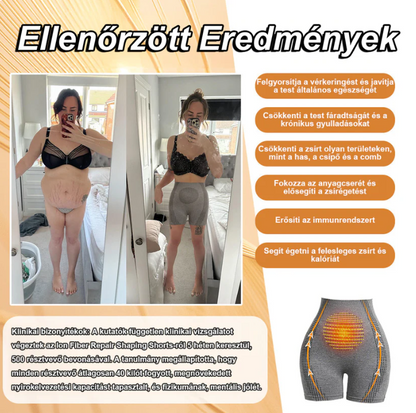 [2024 Mi újság ősszel] VOCJFEI™ MikroVibráló Masszázs Modul Selyem Rövidnadrág Jonizált Szálakkal Javító és Formáló🌻