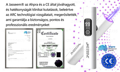 🔥🔥𝐉𝐚𝐬𝐬𝐞𝐞𝐦® Fejlett, nem invazív bőrjavító CO₂ lézeres toll 🎉 (Gyengéden eltávolítja a szemölcsöket, anyajegyeket, öregségi foltokat és bőrkinövéseket – fájdalom és gond nélkül!)