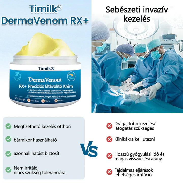 🔥🔥Timilk® DermaVenom RX+ precíziós eltávolító krém