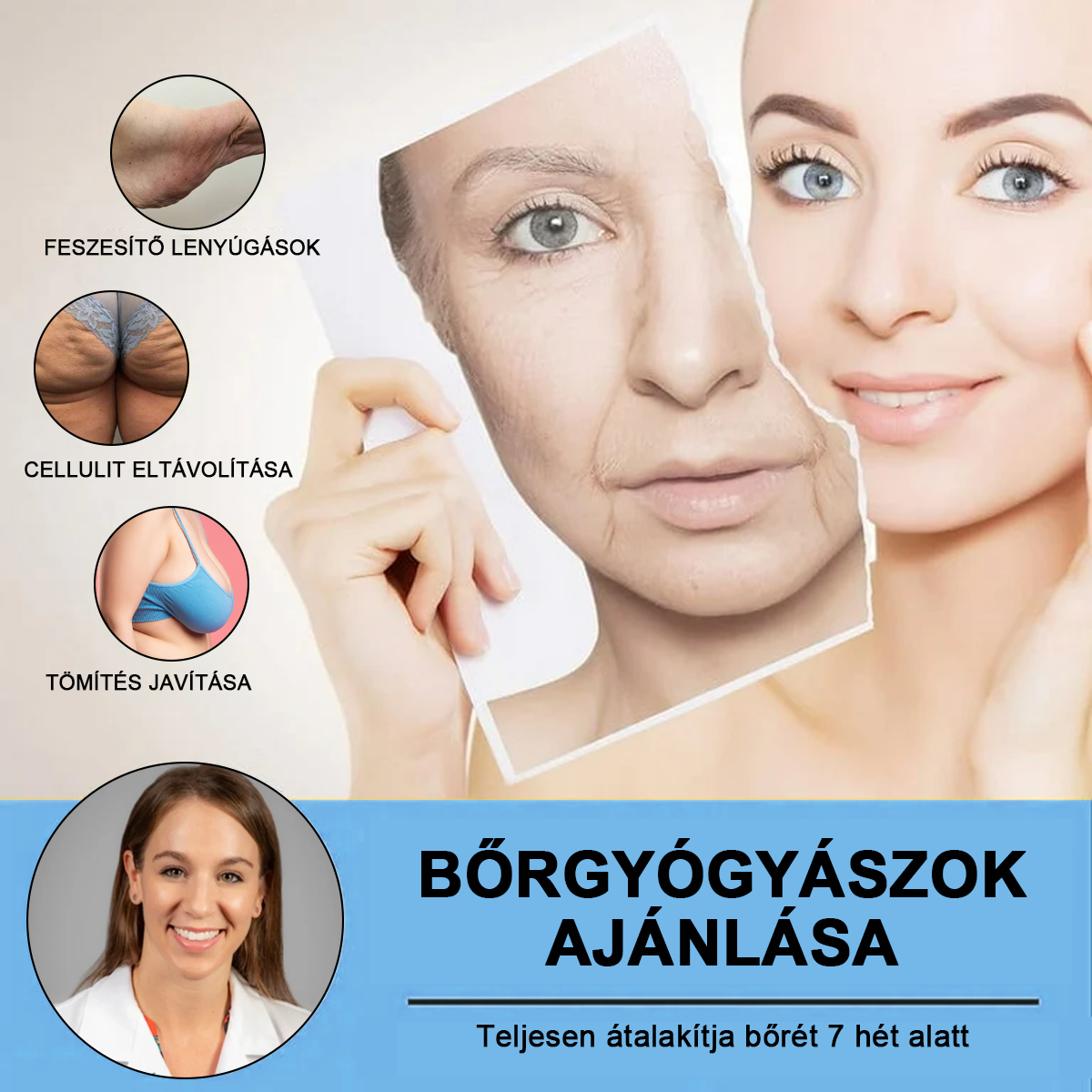 75% kedvezmény 🎉 Fubsta® Fejlett feszesítő és ránctalanító krém: Visszaállítja a bőr rugalmasságát 💧 Élénkítse fel bőrét, és ragyogjon 2025-ben! 🌟✨