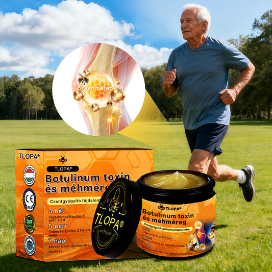 🌿🌿TLOPA® Botulinum Toxin és Méhméreg Fájdalomcsillapító Csontgyógyító Krém🐝 (Kifejezetten időseknek & ortopéd szakorvosok ajánlásával)