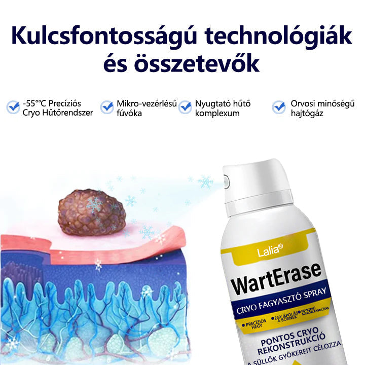 Laleia®✅ WartErase – Fagyasztó Szemölcseltávolító Spray