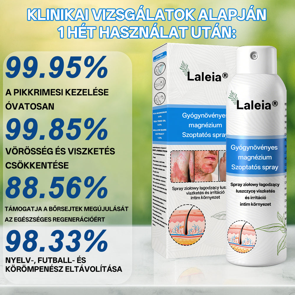 ⭐Laleia® 🎉Magnézium Gyógynövényes Pszoriázis Spray