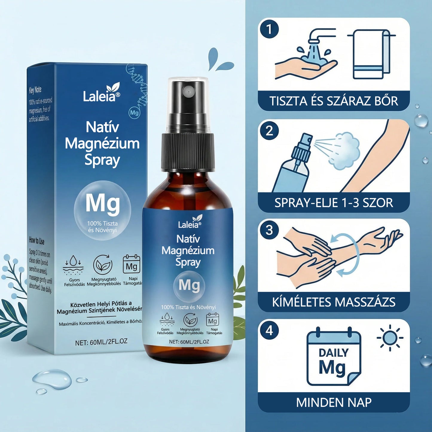 🔥Laleia® natív magnézium spray