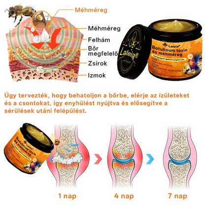 🌿Laleia® Botulinum Toxin és Méhméreg Fájdalomcsillapító Csontgyógyító Krém🐝 (Kifejezetten időseknek & ortopéd szakorvosok ajánlásával)