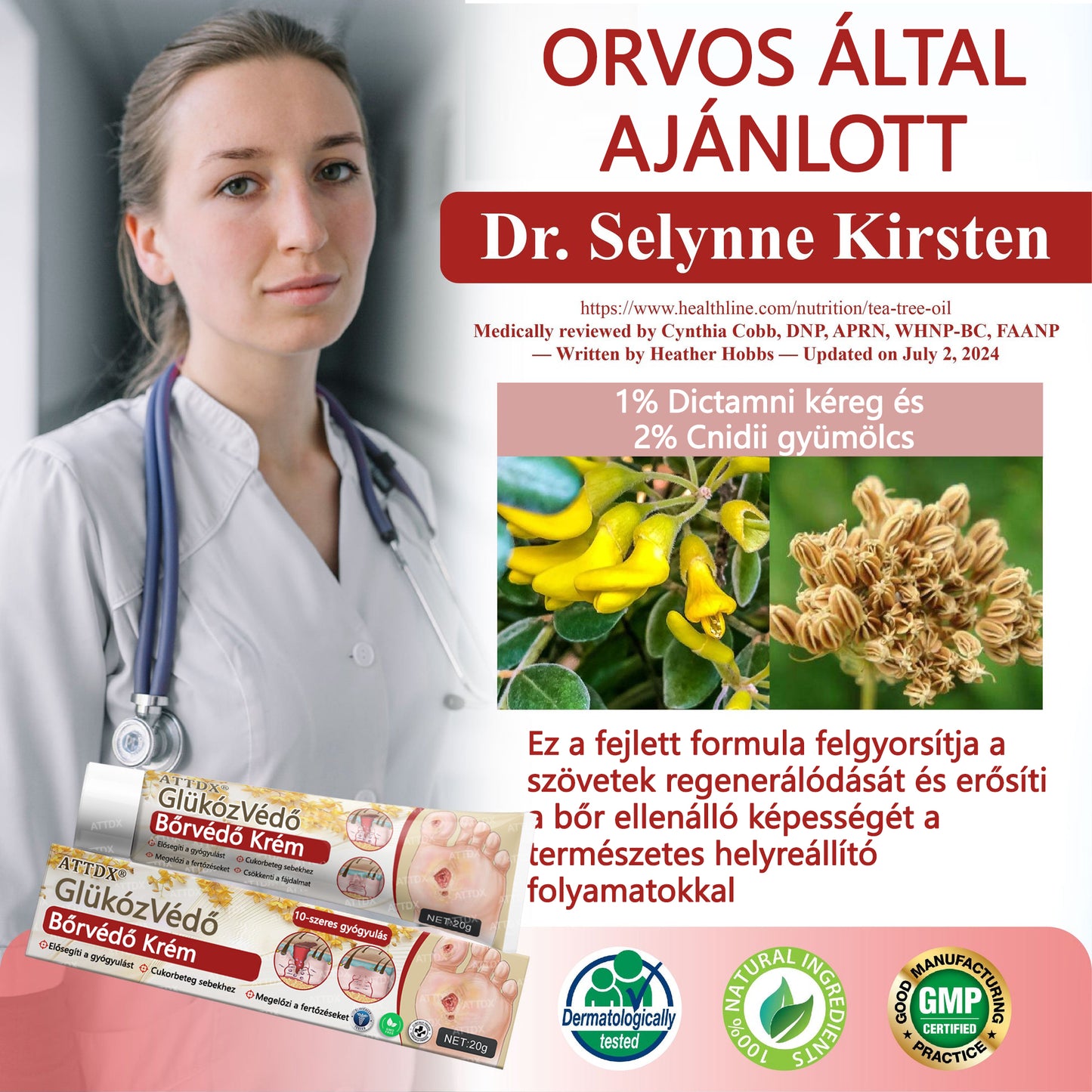 ⭐⭐⭐ATTDX® GlucoseGuard bőrmentő krém