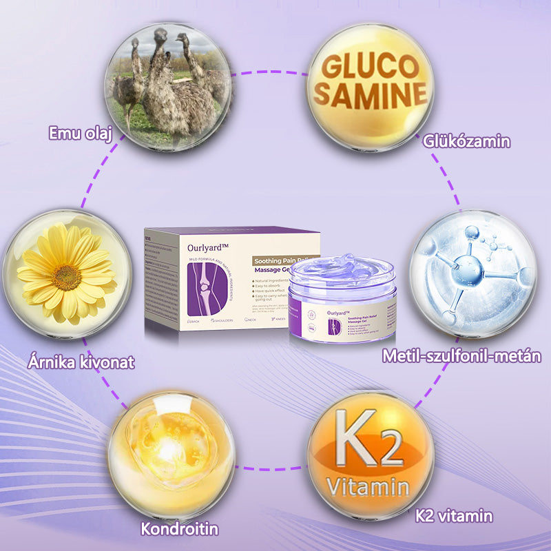 👨‍⚕️Official Áruház: Ourlyard™ Kurkuma és Emu-olaj ízületi gyulladás csillapító fájdalomcsillapító masszázs gél 👨‍⚕️American Ortopédia (AAOS) jóváhagyva🔥🔥🔥