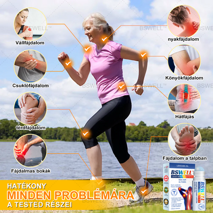 Lidocain Fájdalomcsillapító Roll-On Gélt(csökkenti az ízületi duzzanatot, fájdalmat, merevséget, bőrpírt, melegséget, fájdalmat és ízületi fáradtságot ), 4% Lidocain, Glükozamin, MSM, Arnica, Chondroitin, K2-vitamin🔥