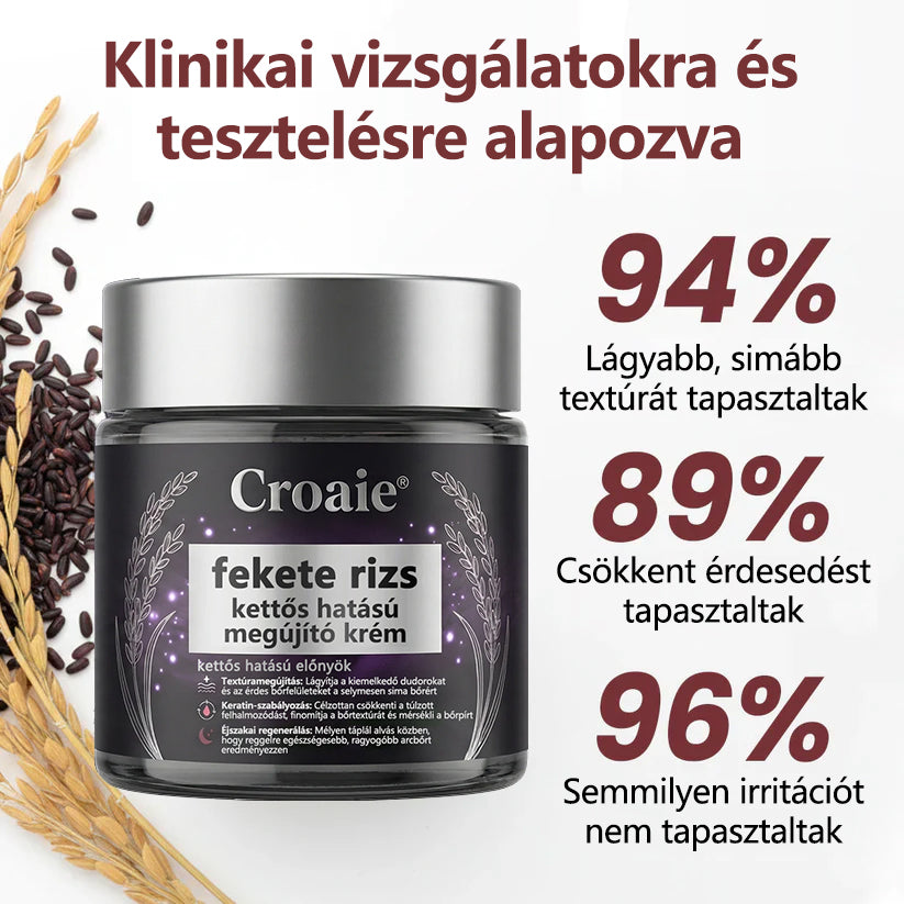 🔥🔥🔥🔥Croaie® fekete rizs kettős hatású megújító krém