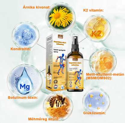 ✅Hivatalos Áruház: Ourlyard™ Magnézium Olaj és Méhméreg ízületjavító spray 👨‍⚕️ A Gyógyszerügyi Hivatal (OGYEI) jóváhagyásával.