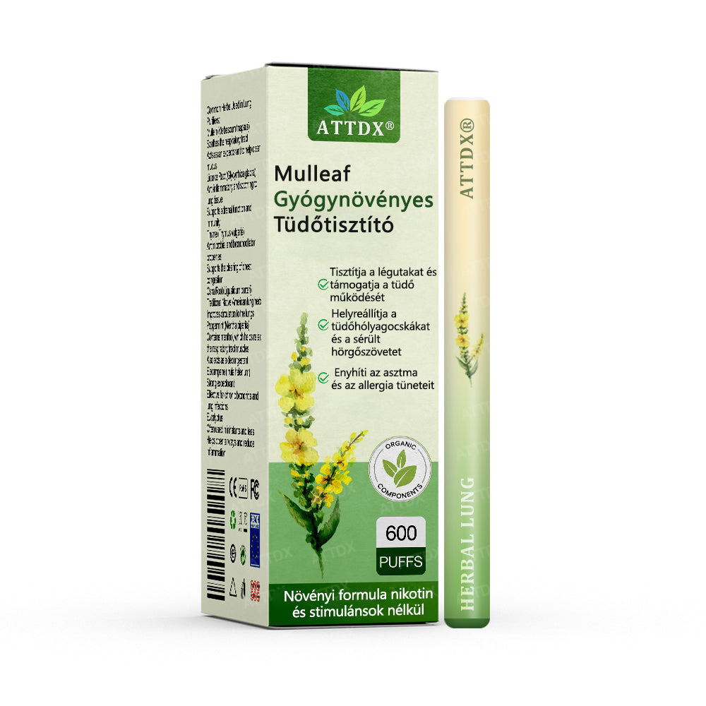 ATTDX® Mulleaf gyógynövényes tüdőtisztító🌿