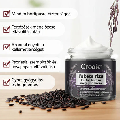 🔥🔥🔥🔥Croaie® fekete rizs kettős hatású megújító krém