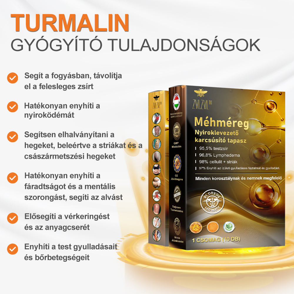 👑ZVLZVL™ Méhméreg Lymphatic DetoxFogyasztó Tapasz 🔥𝐊𝐨𝐫𝐥á𝐭𝐨𝐳𝐨𝐭𝐭 𝐢𝐝𝐞𝐢𝐠 𝟕𝟎% 𝐊𝐄𝐃𝐕𝐄𝐙𝐌É𝐍𝐘🔥 (Szabadalmazott módszerrel az összes korosztály számára)