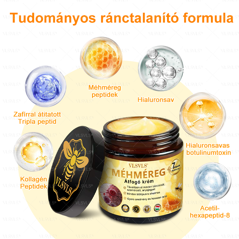 ✨✨✨VLSVLS® Méhméreg Átfogó Krém (Minden korosztály számára alkalmas & HSME ajánlja)