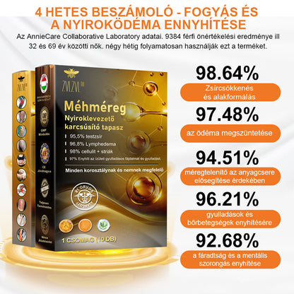 👑ZVLZVL™ Méhméreg Lymphatic DetoxFogyasztó Tapasz 🔥𝐊𝐨𝐫𝐥á𝐭𝐨𝐳𝐨𝐭𝐭 𝐢𝐝𝐞𝐢𝐠 𝟕𝟎% 𝐊𝐄𝐃𝐕𝐄𝐙𝐌É𝐍𝐘🔥 (Szabadalmazott módszerrel az összes korosztály számára)
