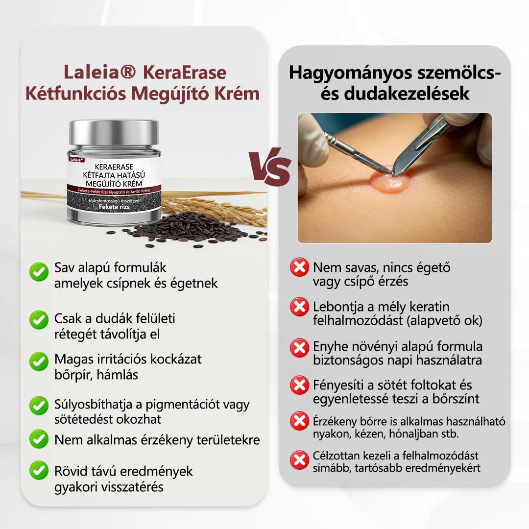 ⭐Laleia®KeraErase kettős hatású megújító krém