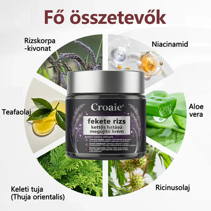 🔥🔥🔥🔥Croaie® fekete rizs kettős hatású megújító krém