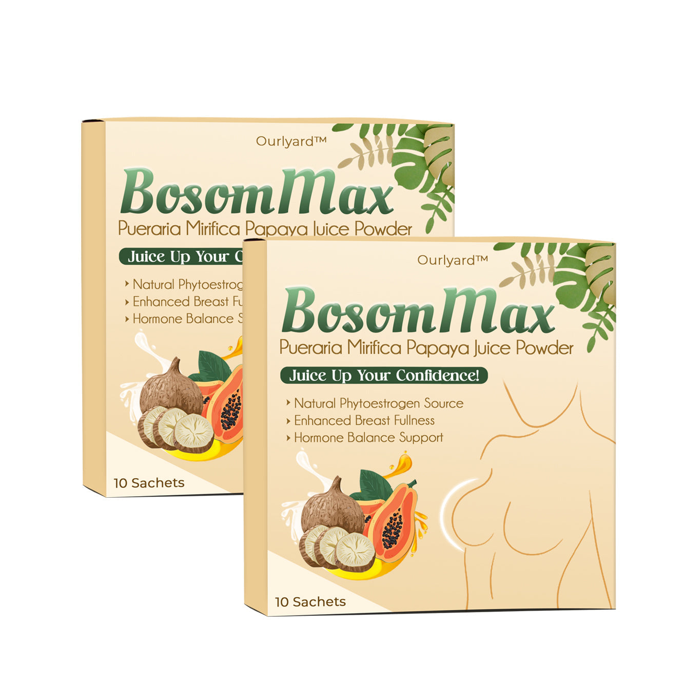 Ourlyard™ Pueraria Mirifica Papaya gyümölcslé por