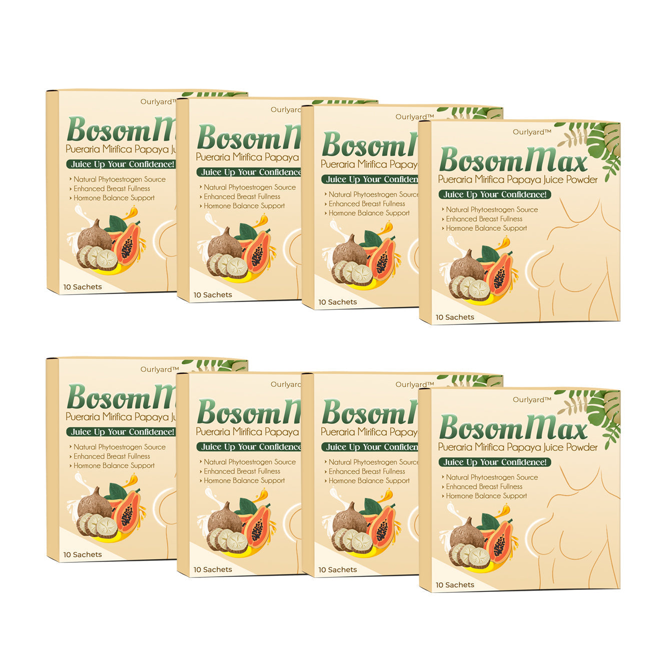 Ourlyard™ Pueraria Mirifica Papaya gyümölcslé por