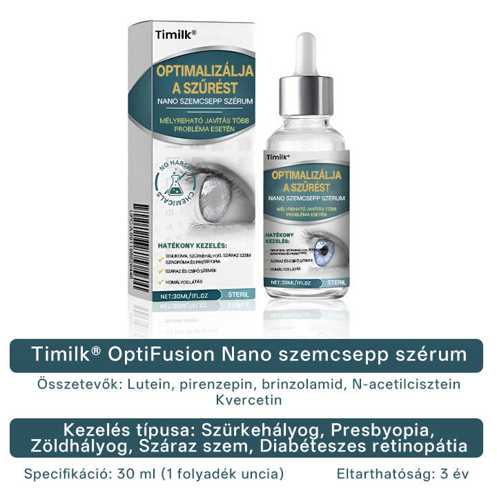 ✅Timilk® OptiFusion Nano szemcsepp szérum🎉